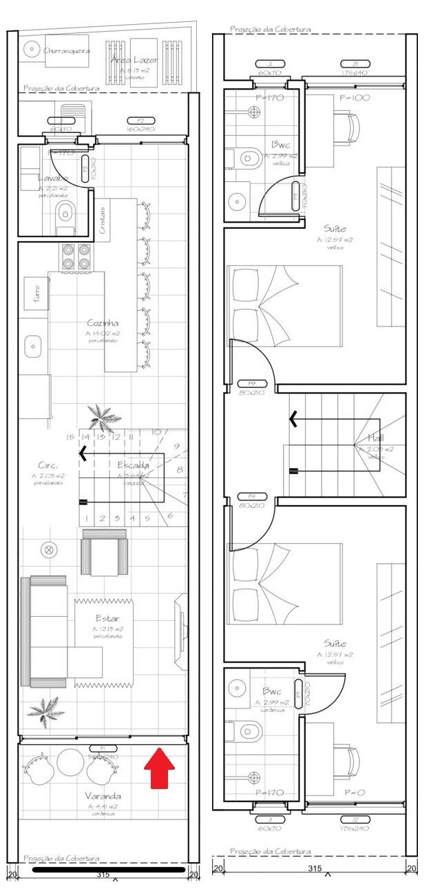 Sobrado à venda com 2 quartos, 85m² - Foto 14