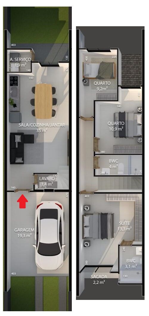 Sobrado à venda com 3 quartos, 125m² - Foto 5