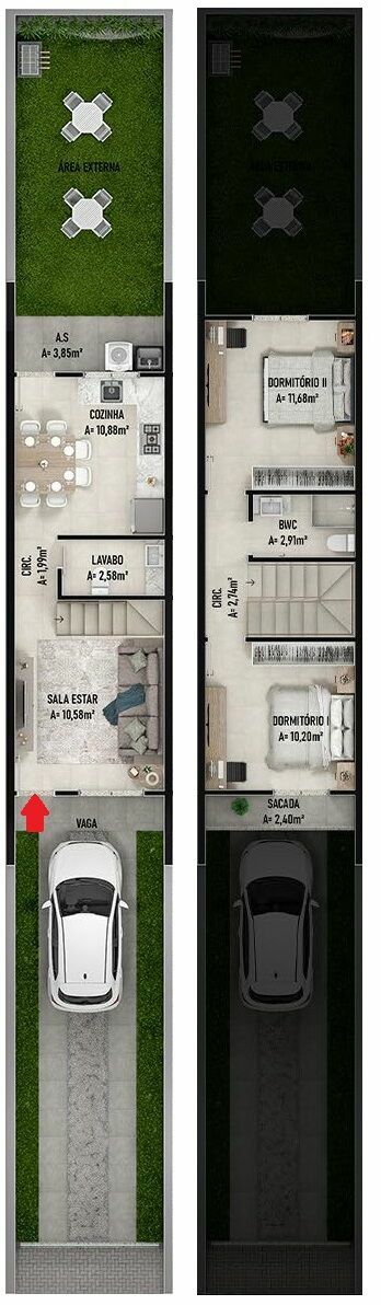 Sobrado à venda com 2 quartos, 64m² - Foto 10
