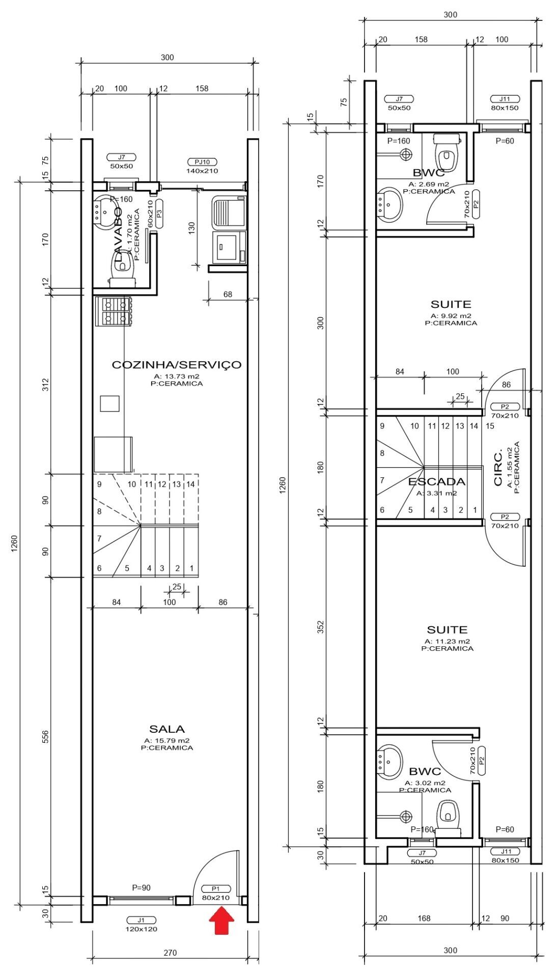 Sobrado à venda com 2 quartos, 75m² - Foto 15