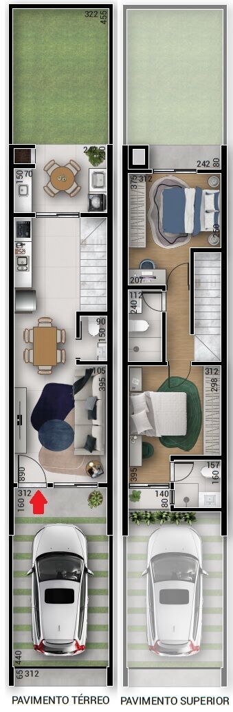 Sobrado, 2 quartos, 82 m² - Foto 6