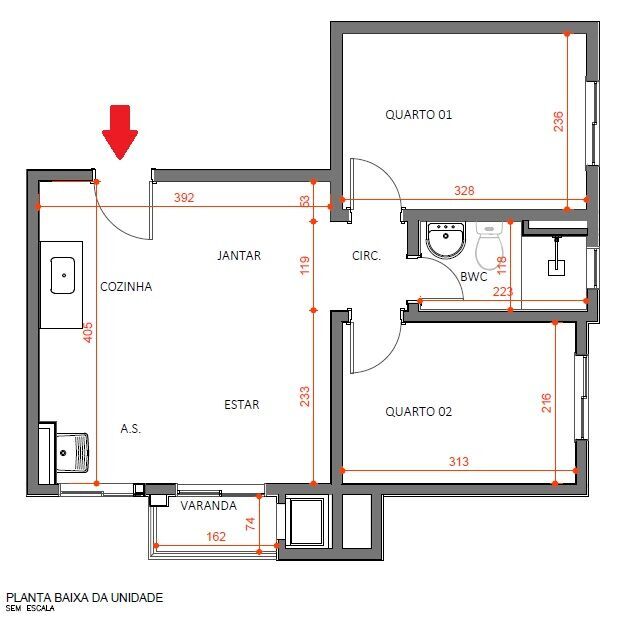 Apartamento, 2 quartos, 44 m² - Foto 16