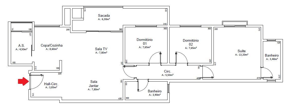 Apartamento à venda com 3 quartos, 98m² - Foto 18