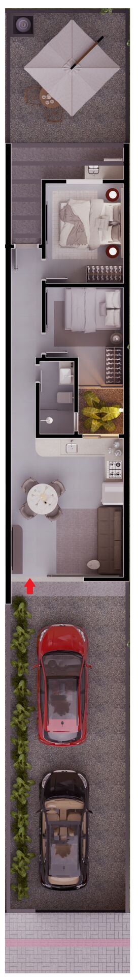 Sobrado, 2 quartos, 50 m² - Foto 10