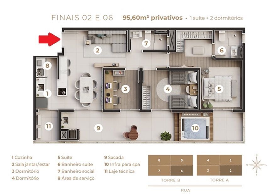 Apartamento, 3 quartos, 95 m² - Foto 13
