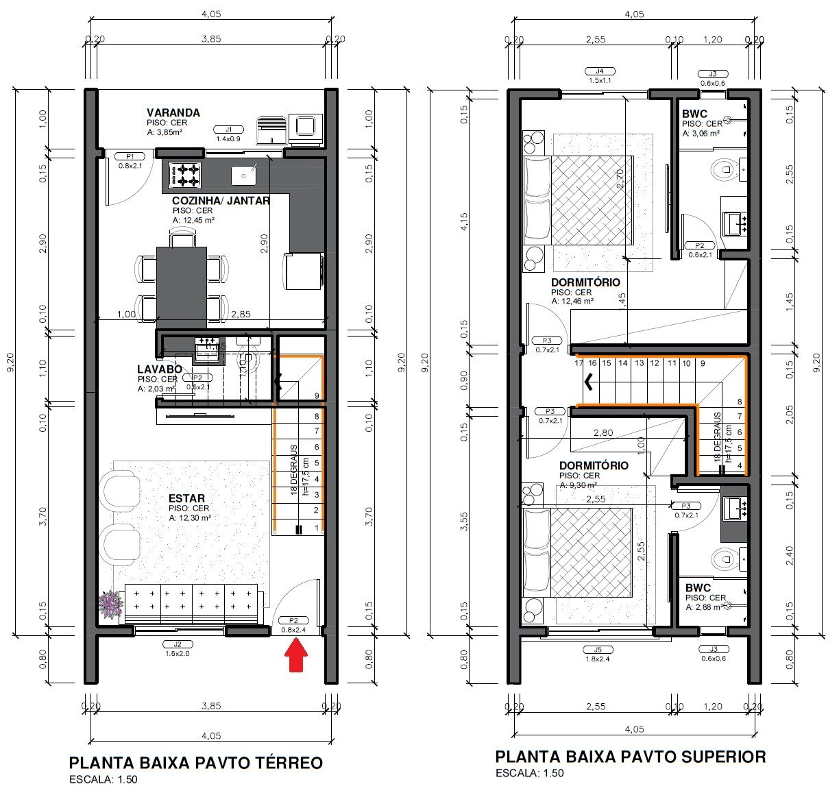 Sobrado à venda com 2 quartos, 74m² - Foto 7