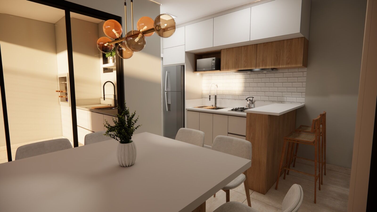 Sobrado à venda com 2 quartos, 74m² - Foto 5