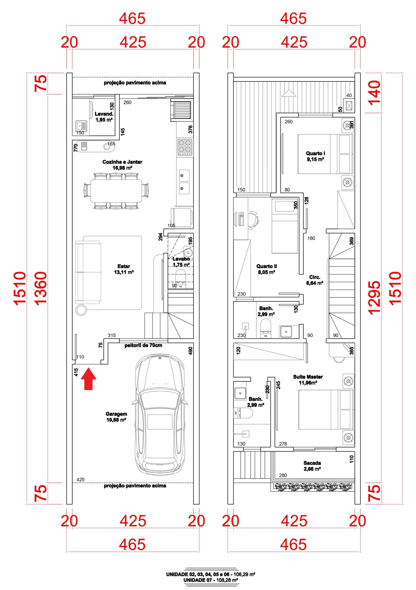 Sobrado, 3 quartos, 106 m² - Foto 7