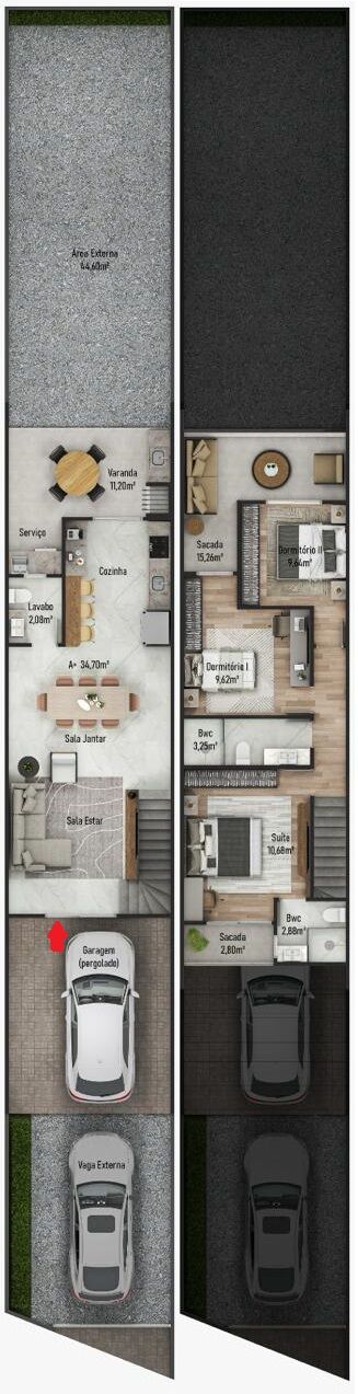 Sobrado, 3 quartos, 116 m² - Foto 16