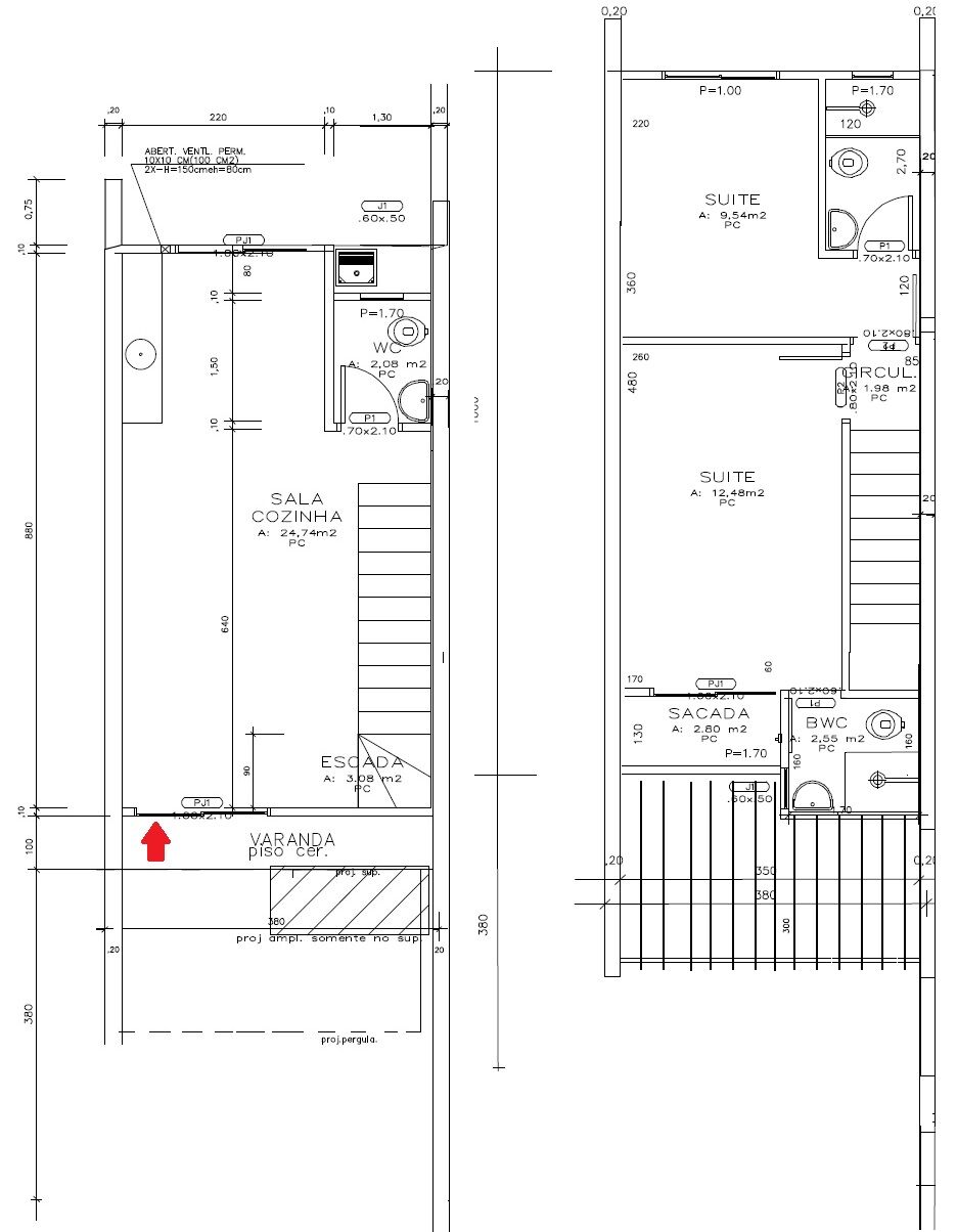 Sobrado, 2 quartos, 73 m² - Foto 11