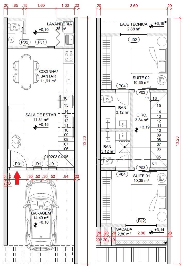 Sobrado à venda com 2 quartos, 91m² - Foto 16