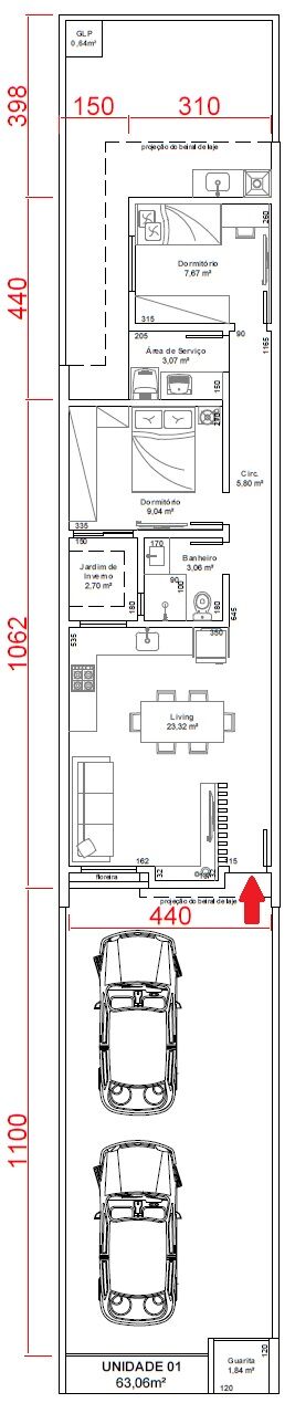 Sobrado à venda com 2 quartos, 62m² - Foto 6