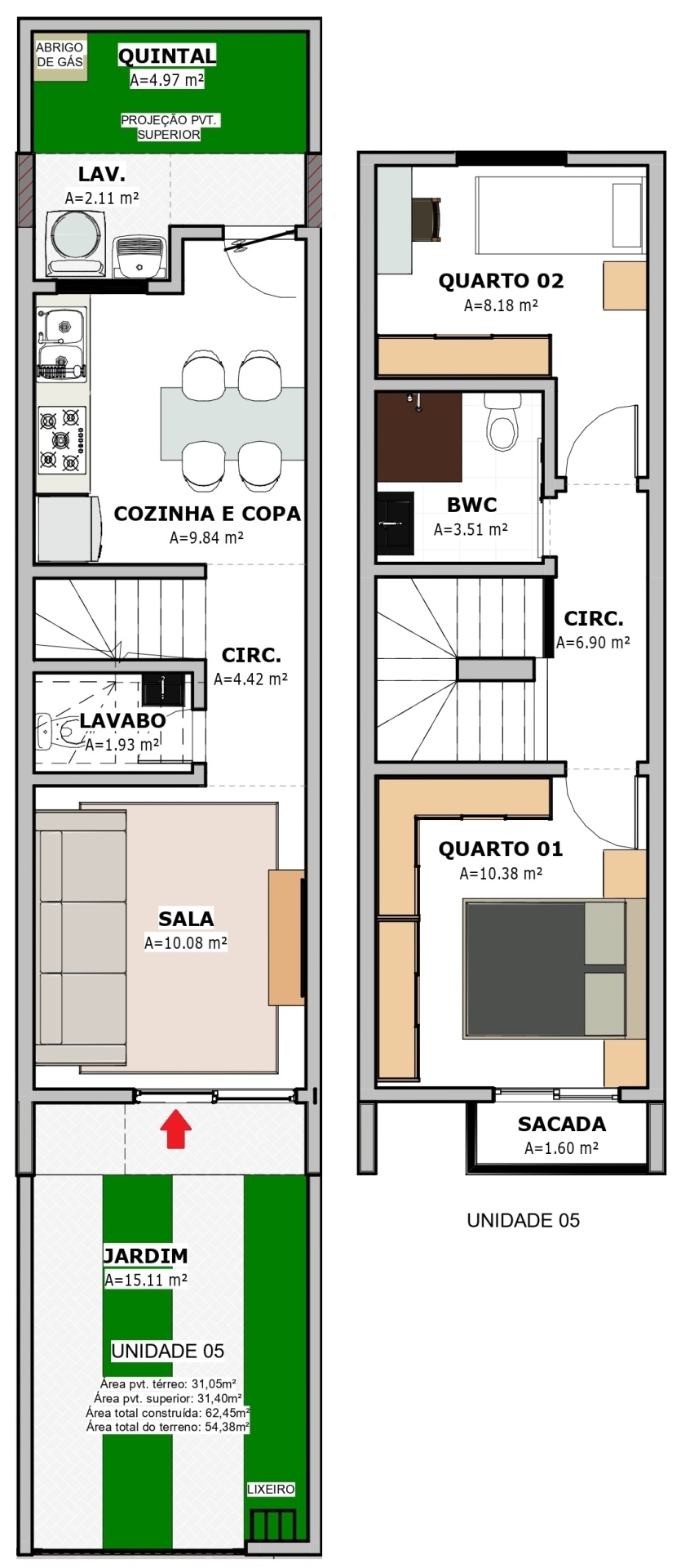 Sobrado à venda com 2 quartos, 63m² - Foto 11