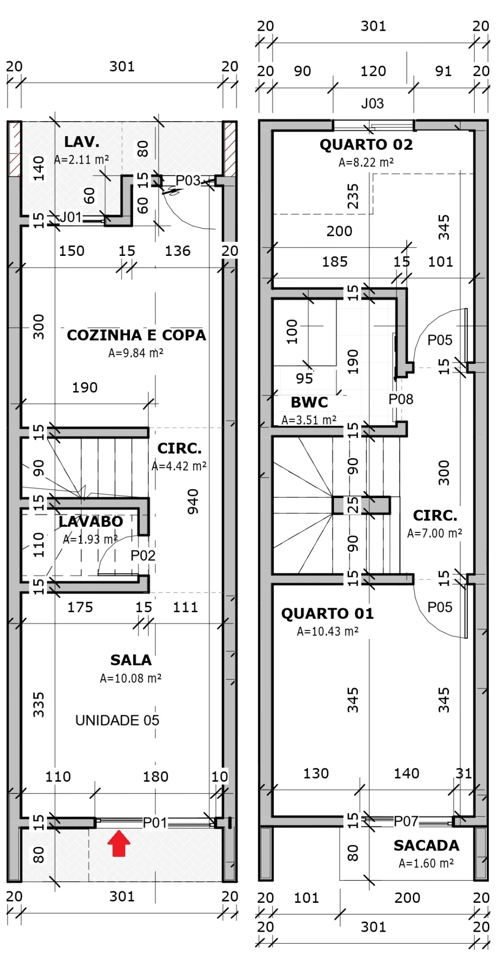 Sobrado à venda com 2 quartos, 63m² - Foto 12