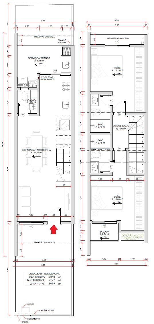 Sobrado, 2 quartos, 78 m² - Foto 15