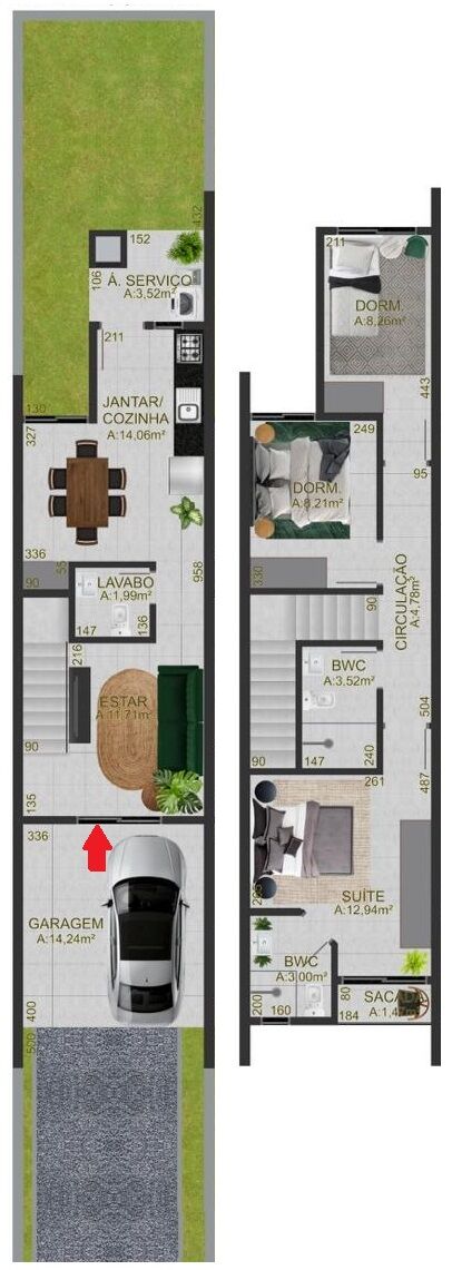 Sobrado à venda com 3 quartos, 107m² - Foto 16