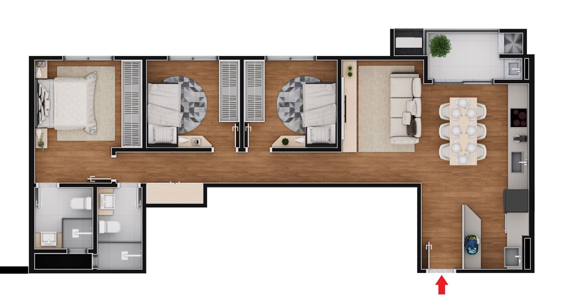 Apartamento, 3 quartos, 79 m² - Foto 12