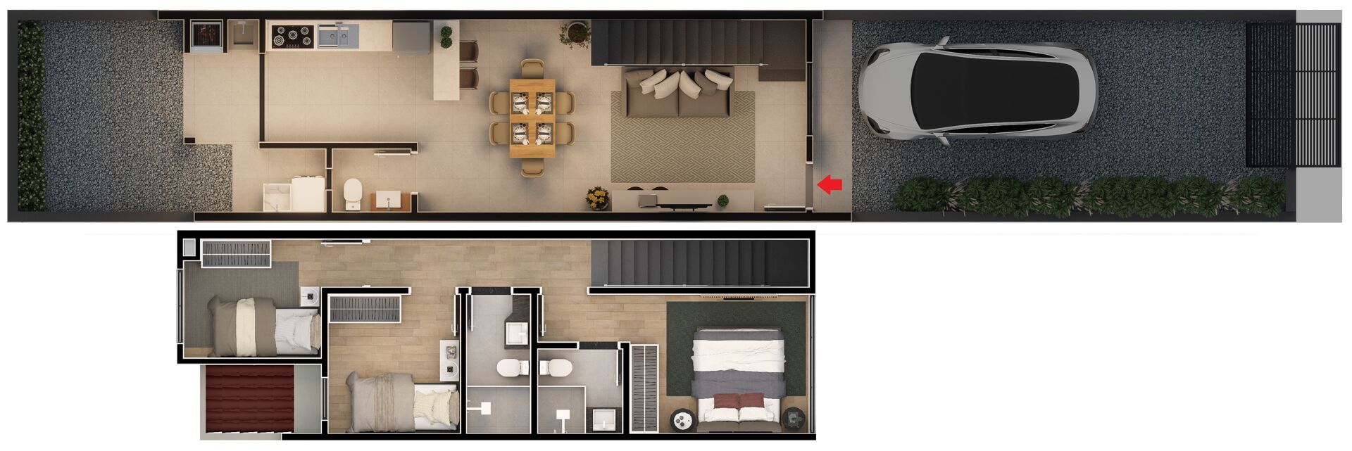 Sobrado, 3 quartos, 92 m² - Foto 8
