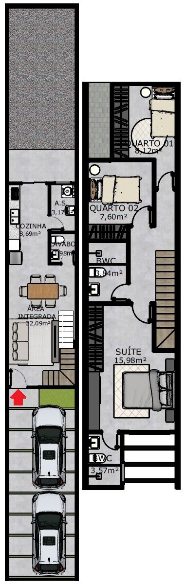 Sobrado à venda com 3 quartos, 110m² - Foto 17