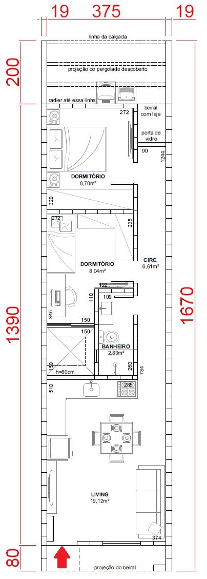 Sobrado à venda com 2 quartos, 52m² - Foto 7