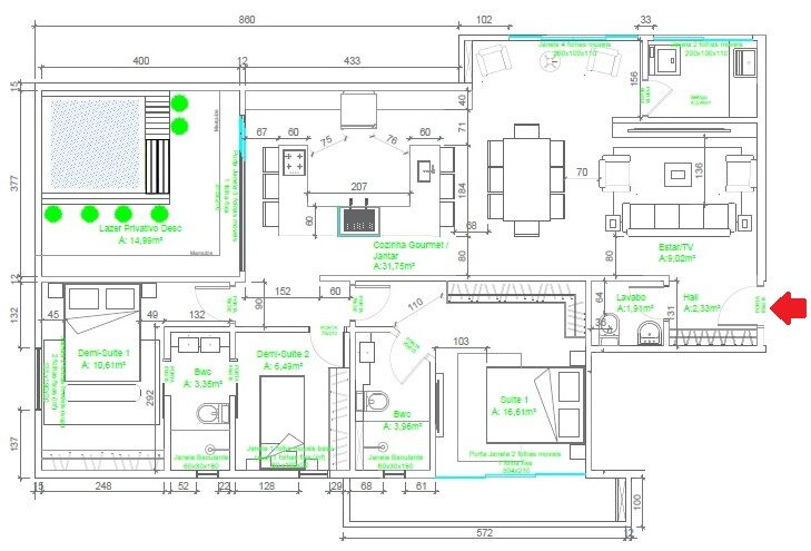 Cobertura, 3 quartos, 118 m² - Foto 11