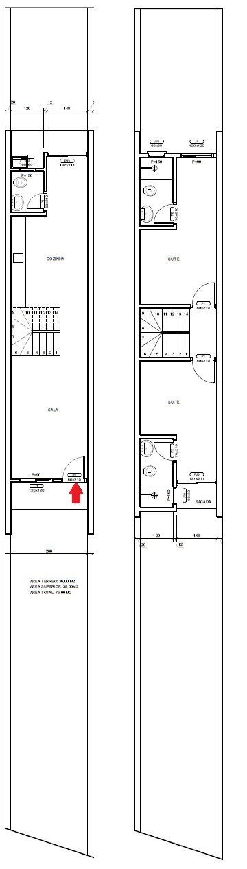 Sobrado à venda com 2 quartos, 75m² - Foto 16