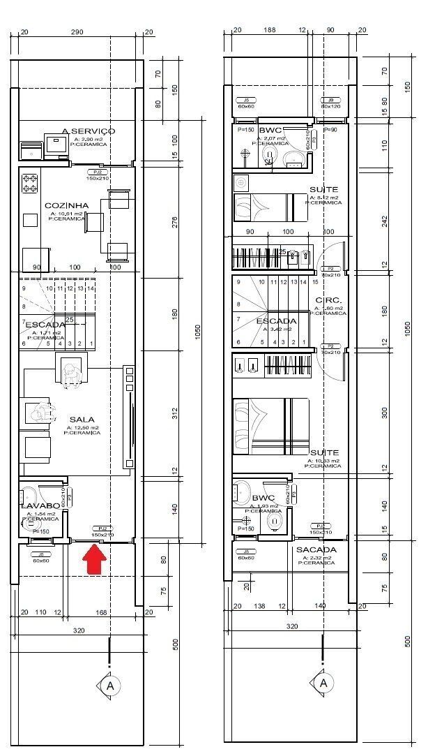 Sobrado, 2 quartos, 67 m² - Foto 13