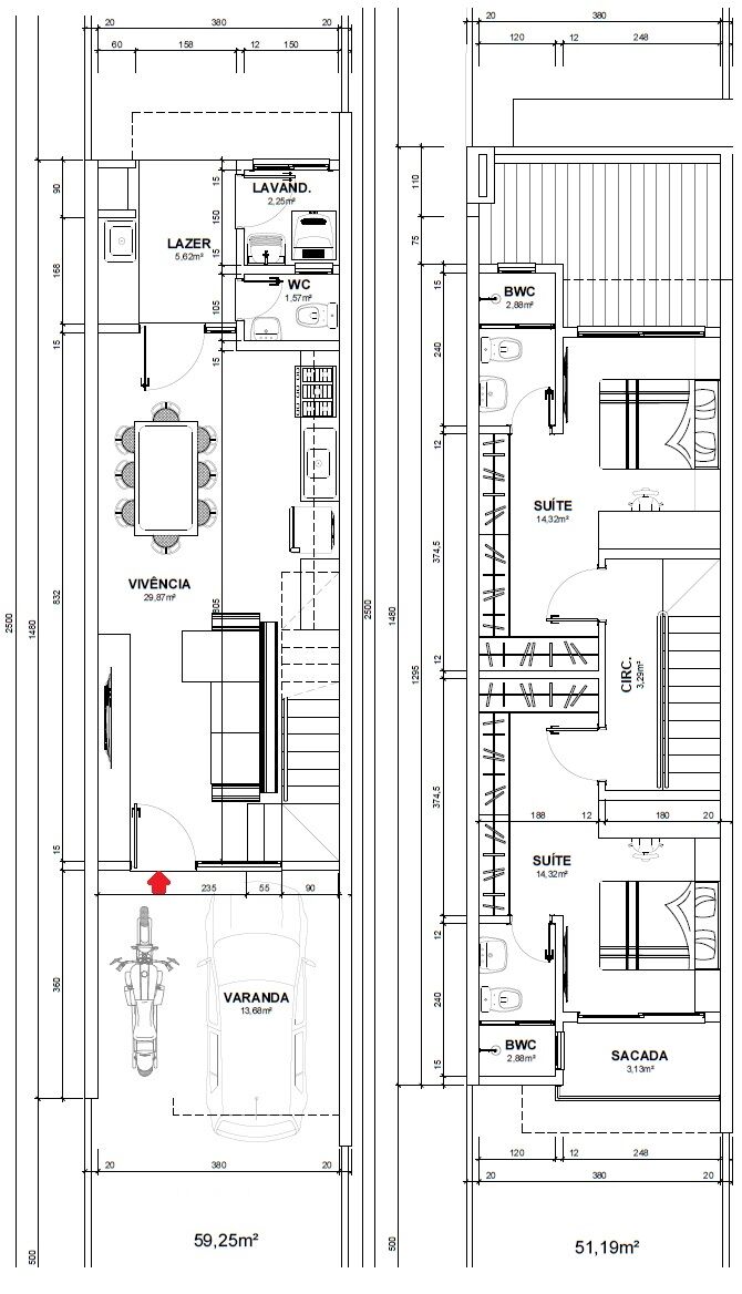 Sobrado à venda com 2 quartos, 110m² - Foto 16