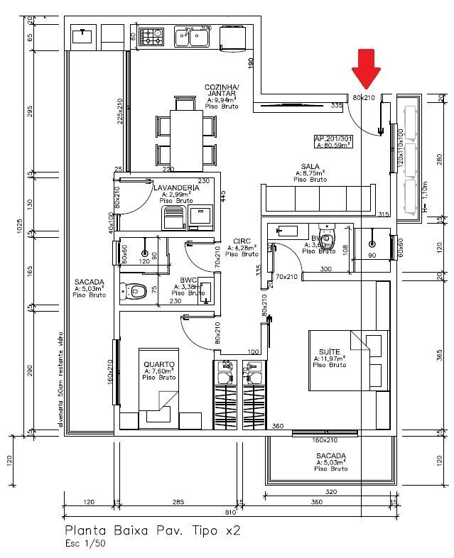 Apartamento, 2 quartos, 80 m² - Foto 15