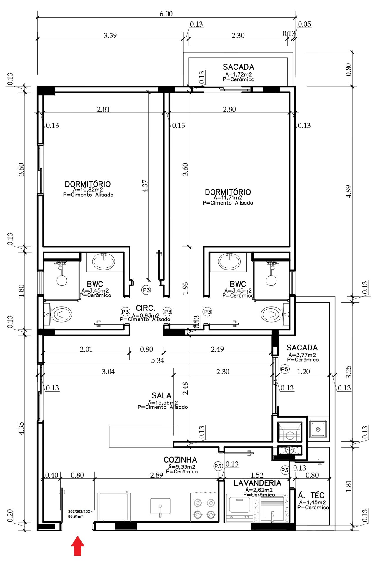 Apartamento, 2 quartos, 67 m² - Foto 7