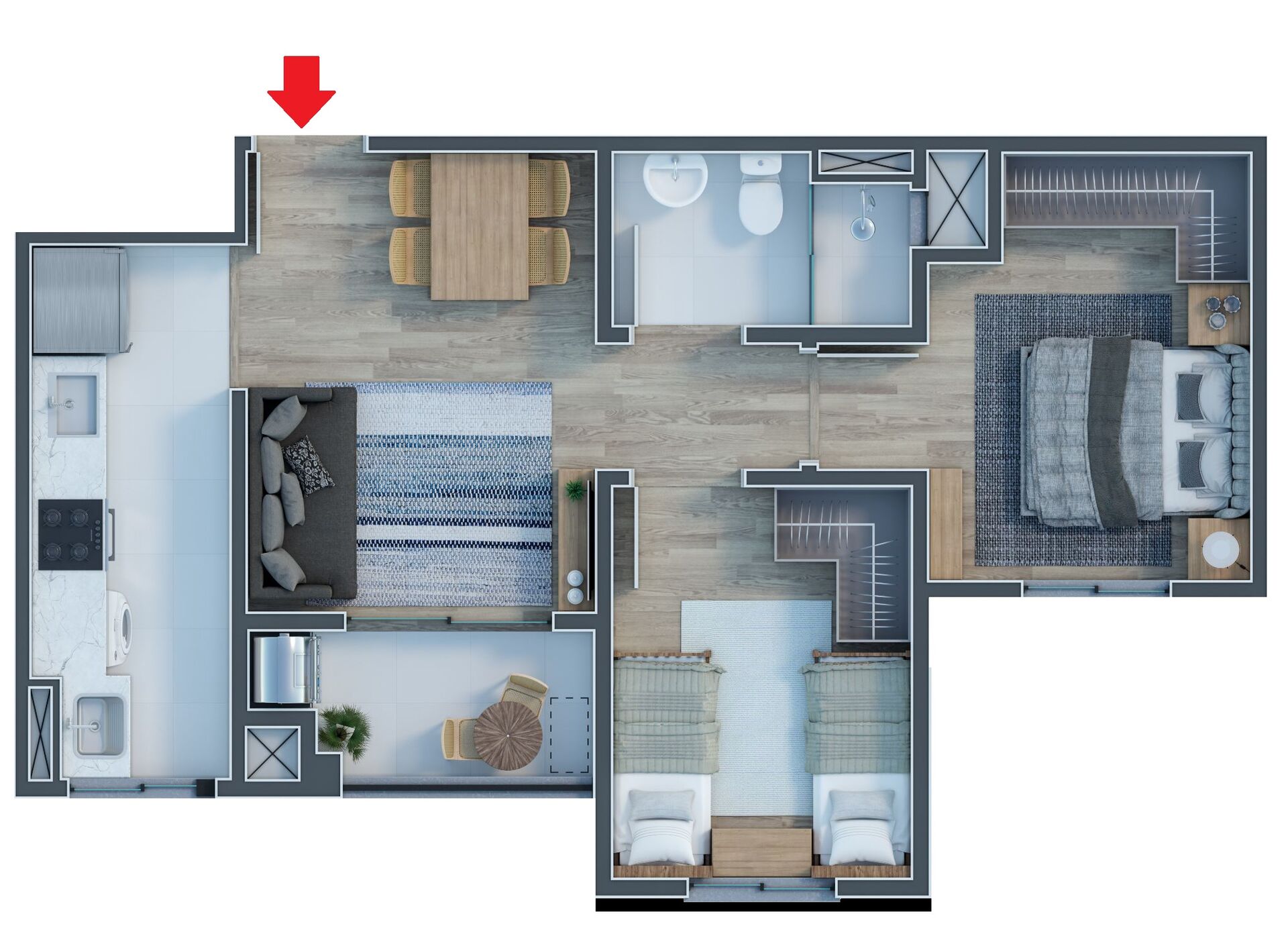 Apartamento à venda com 2 quartos, 50m² - Foto 13