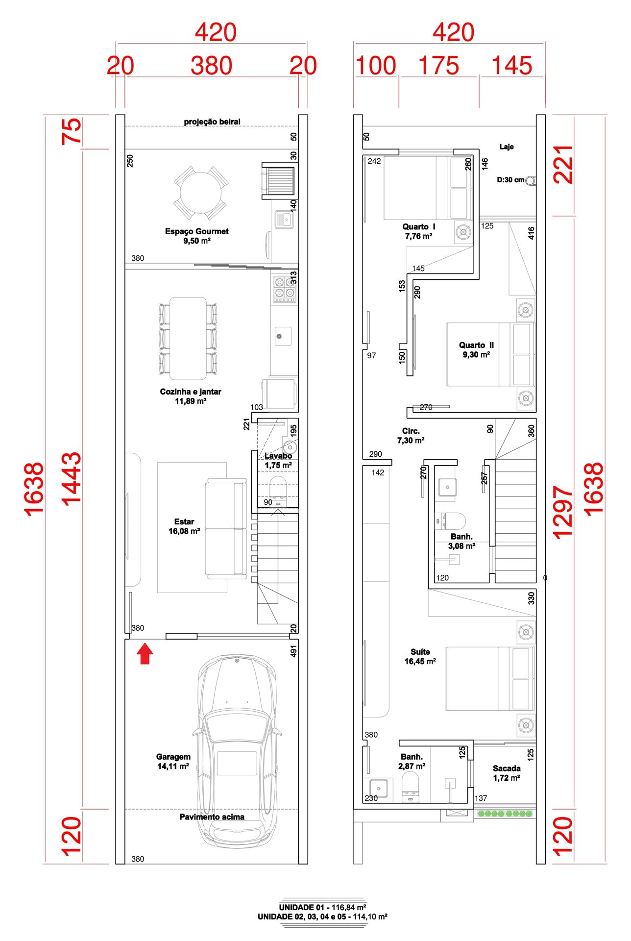 Sobrado, 3 quartos, 114 m² - Foto 5