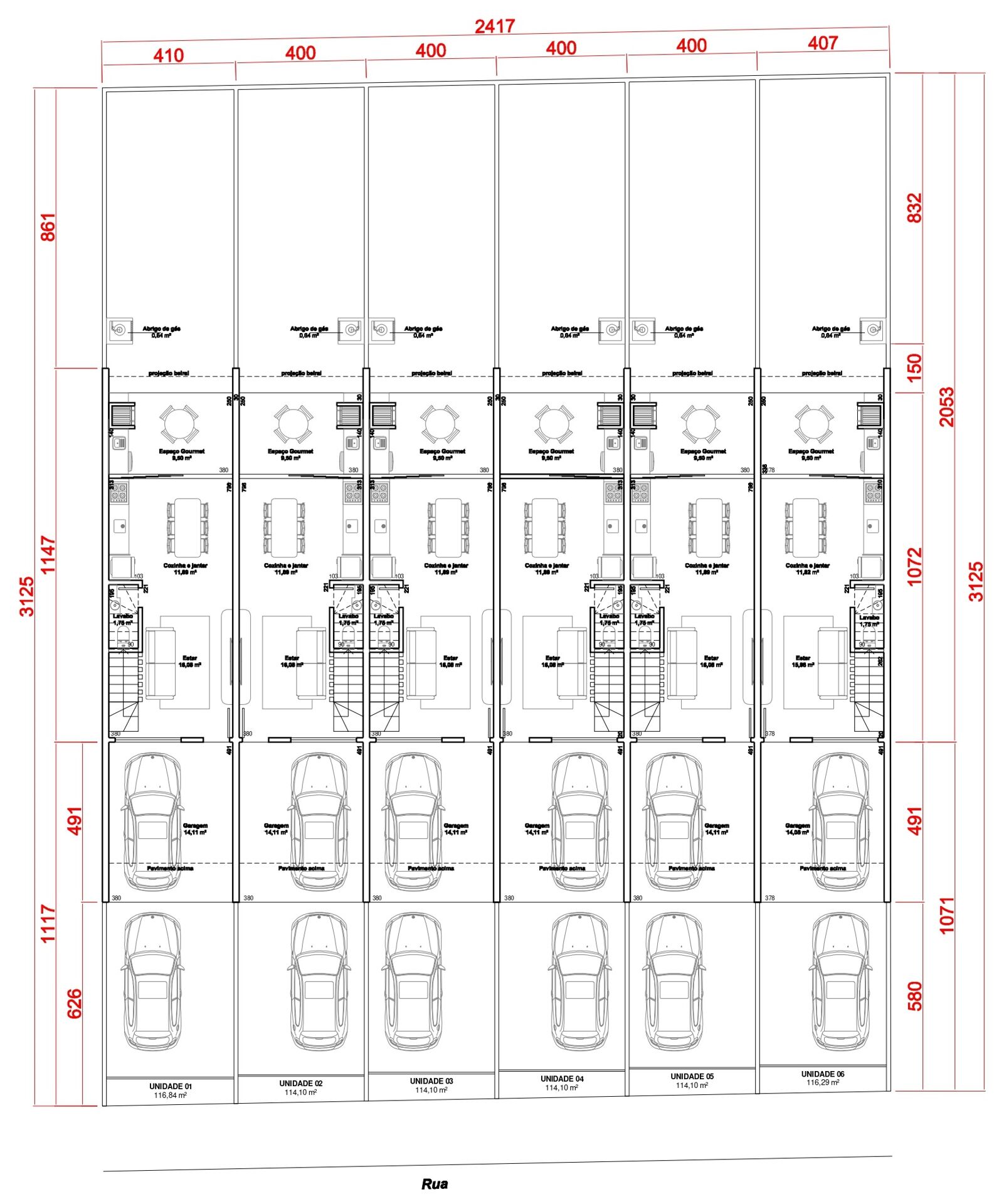 Sobrado, 3 quartos, 114 m² - Foto 6