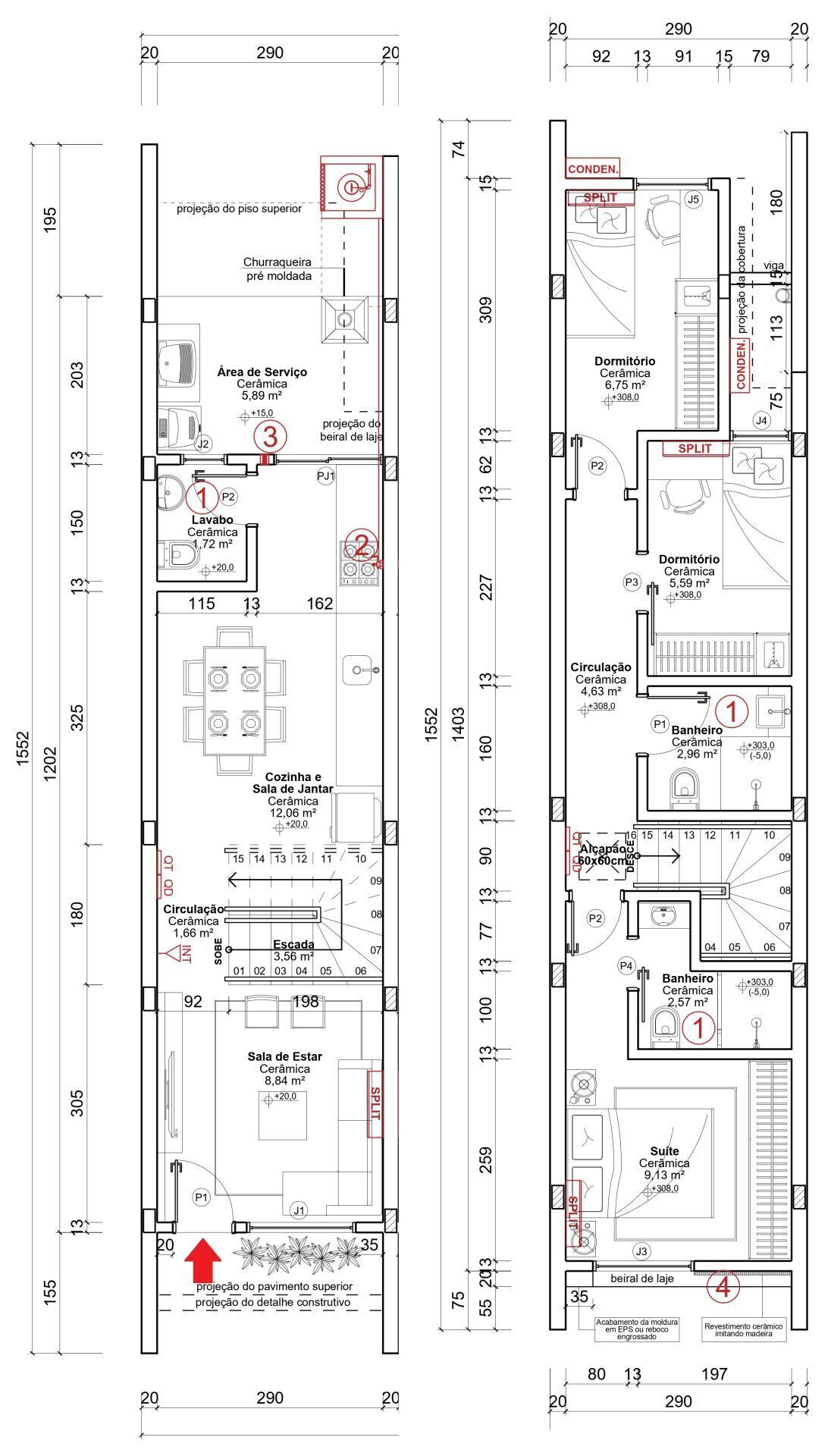 Sobrado, 3 quartos, 80 m² - Foto 16