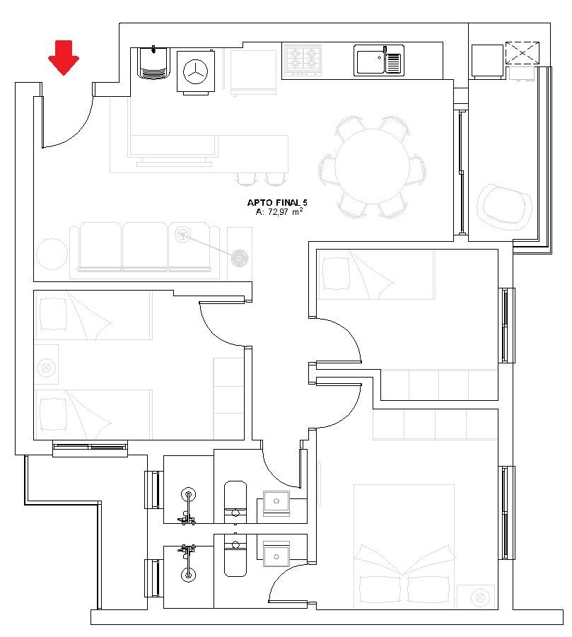 Apartamento à venda com 3 quartos, 73m² - Foto 16