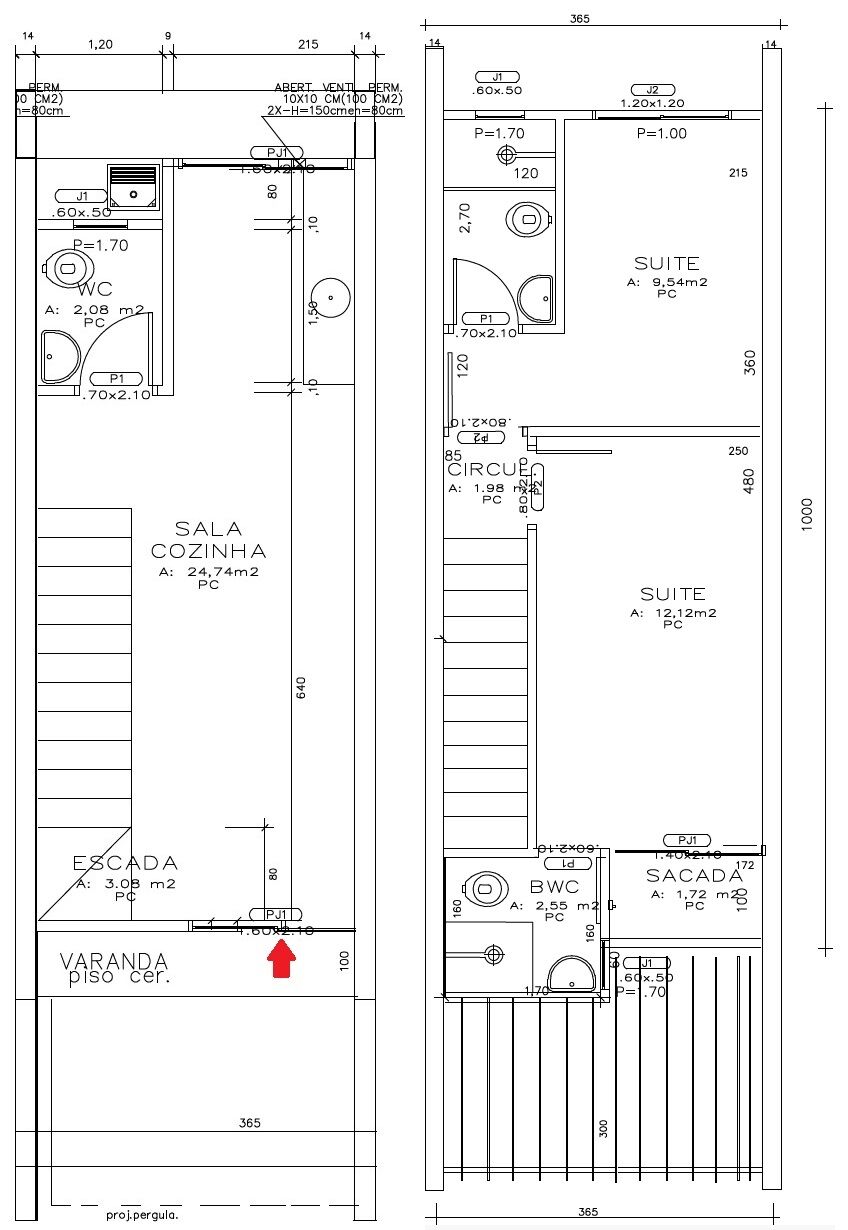 Sobrado, 2 quartos, 75 m² - Foto 7