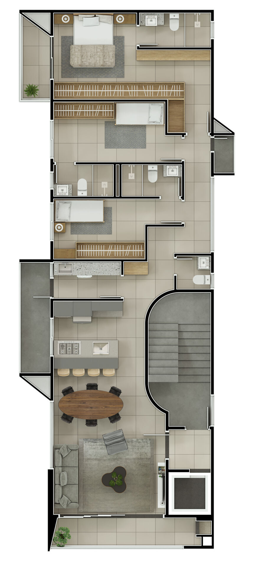 Apartamento, 3 quartos, 124 m² - Foto 15