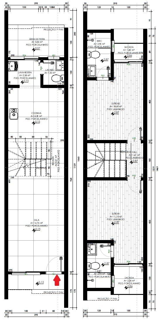 Sobrado, 2 quartos, 85 m² - Foto 15