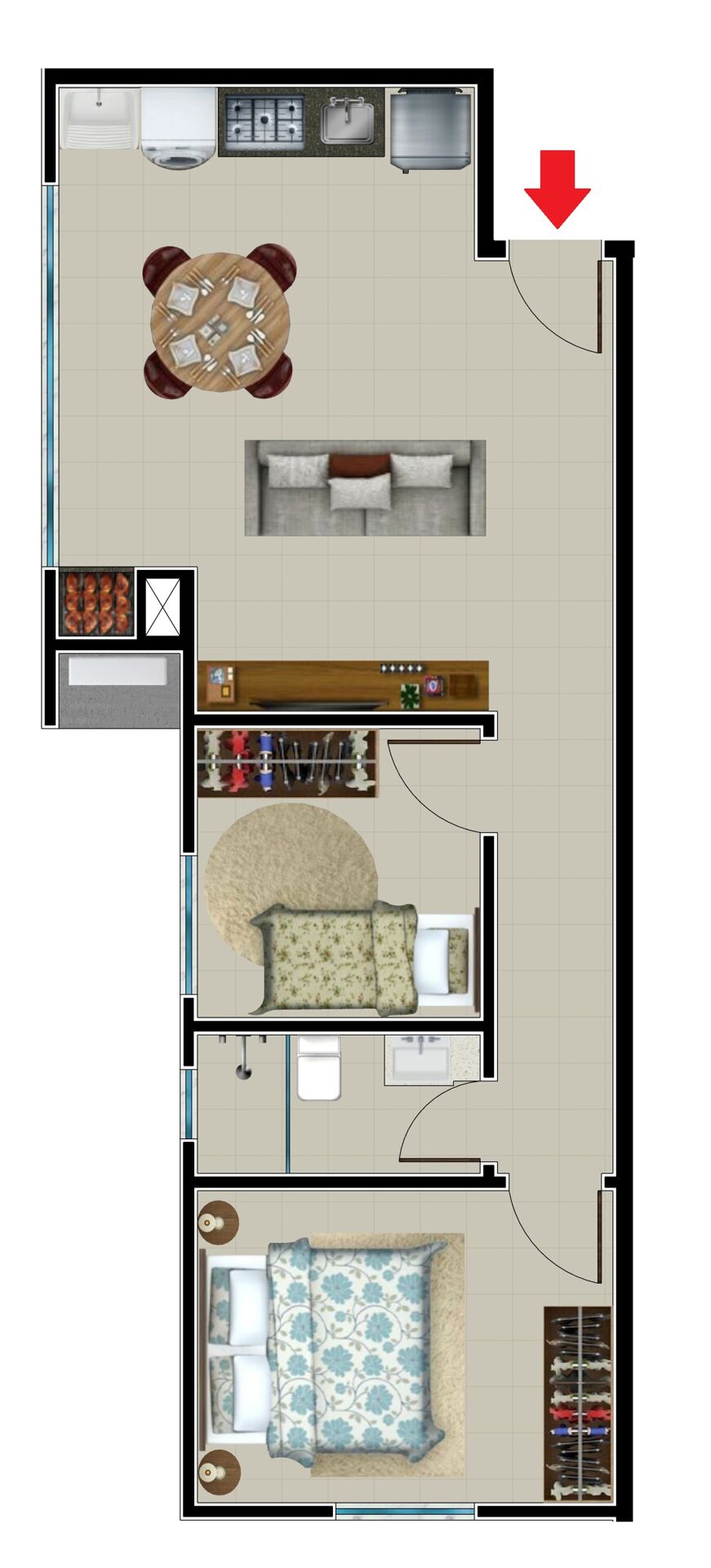 Apartamento à venda com 2 quartos, 52m² - Foto 11