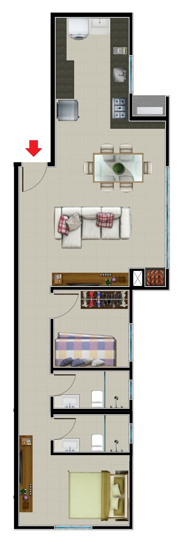 Apartamento, 2 quartos, 66 m² - Foto 15