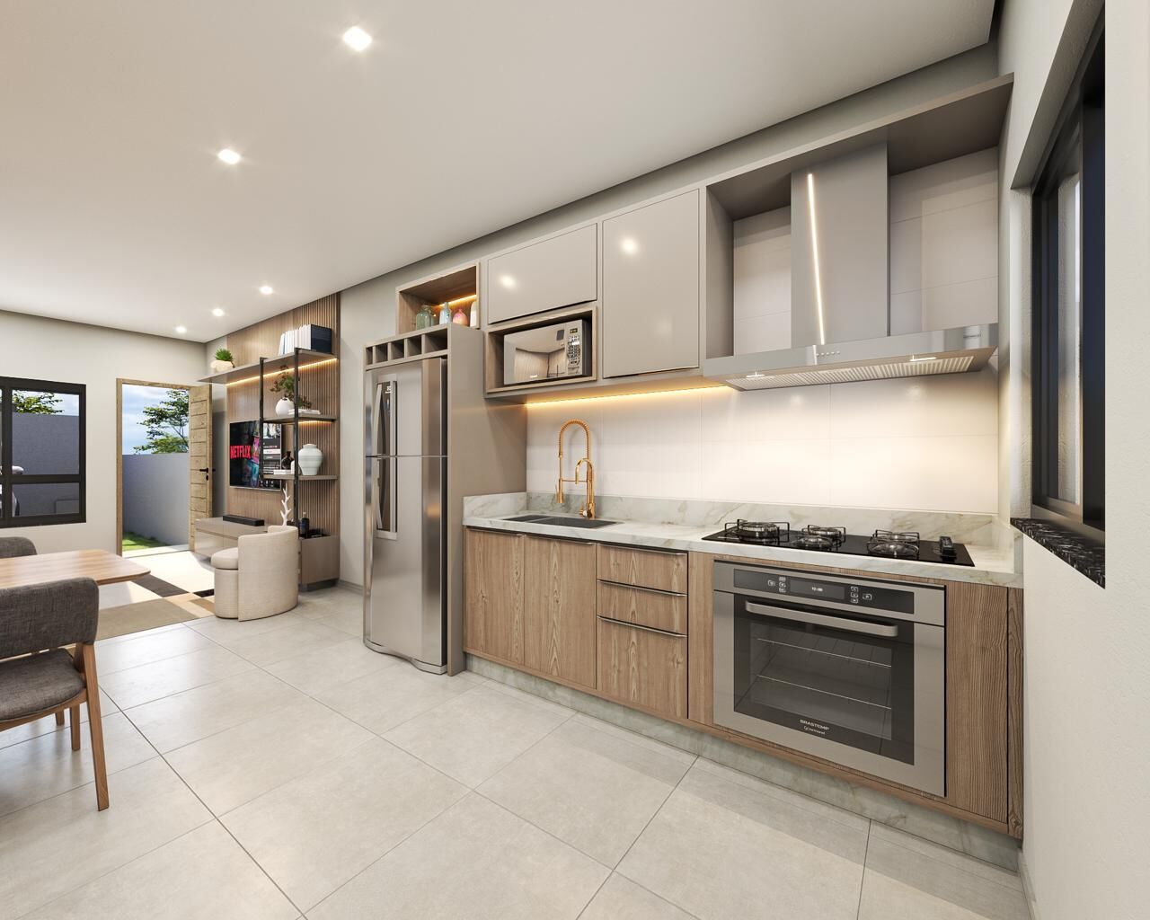 Sobrado, 2 quartos, 67 m² - Foto 5