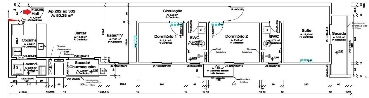 Apartamento à venda com 3 quartos, 80m² - Foto 17