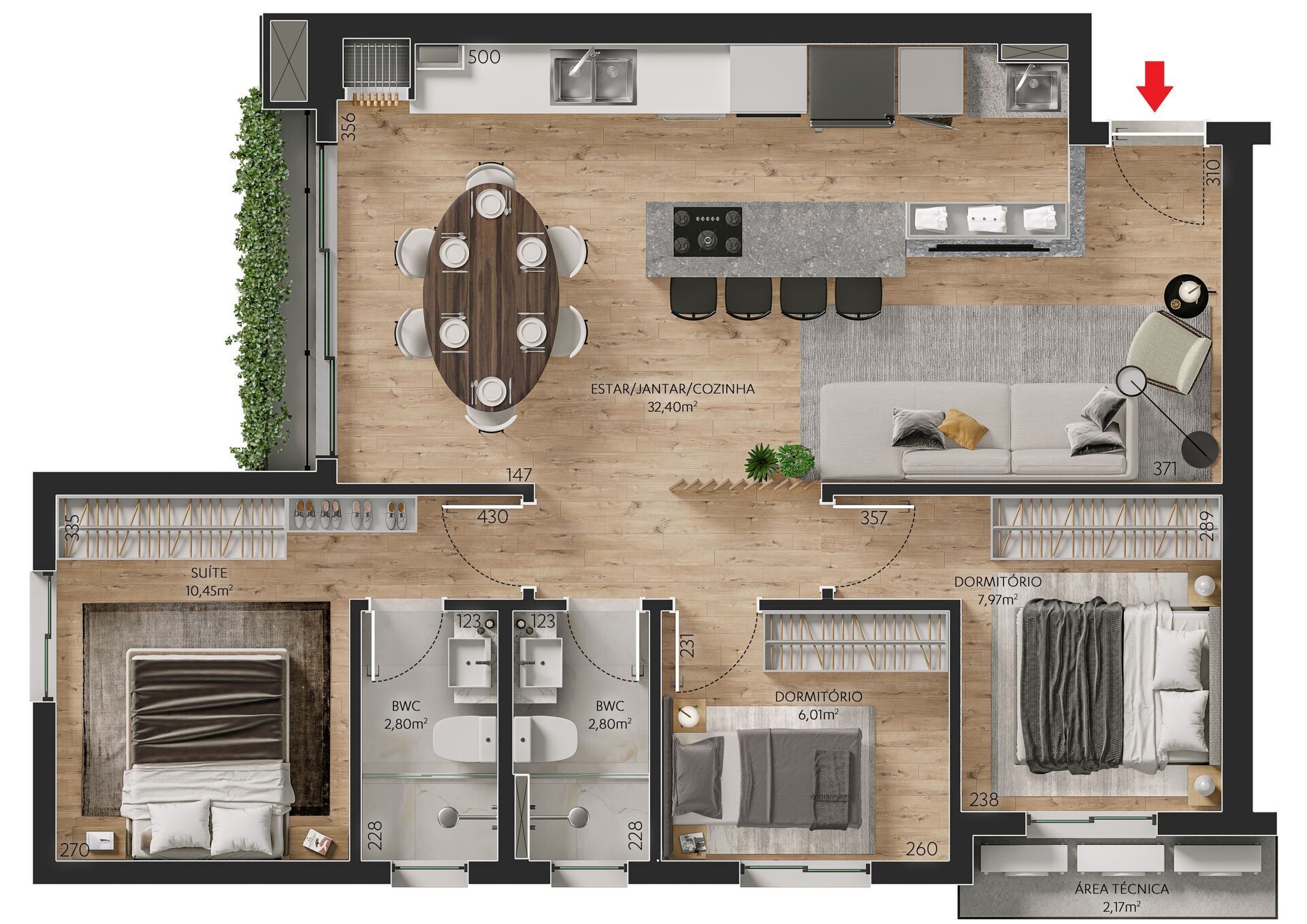 Apartamento, 3 quartos, 78 m² - Foto 17