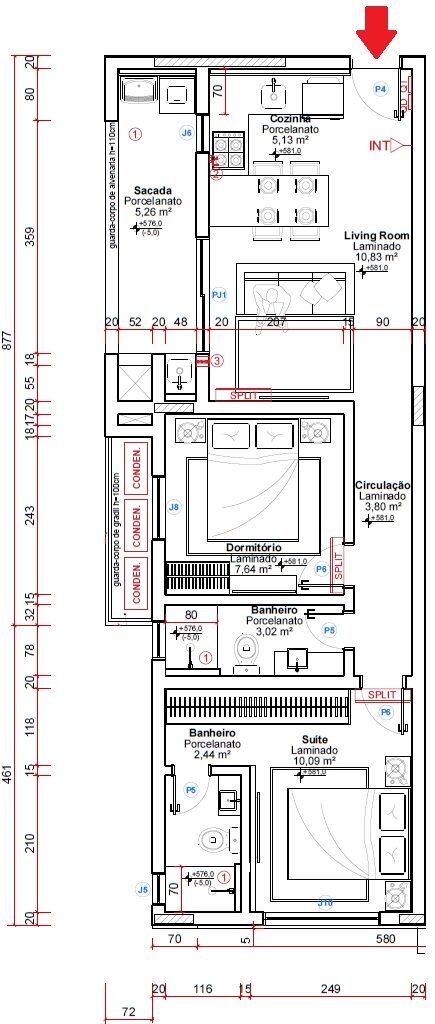 Apartamento à venda com 2 quartos, 58m² - Foto 11