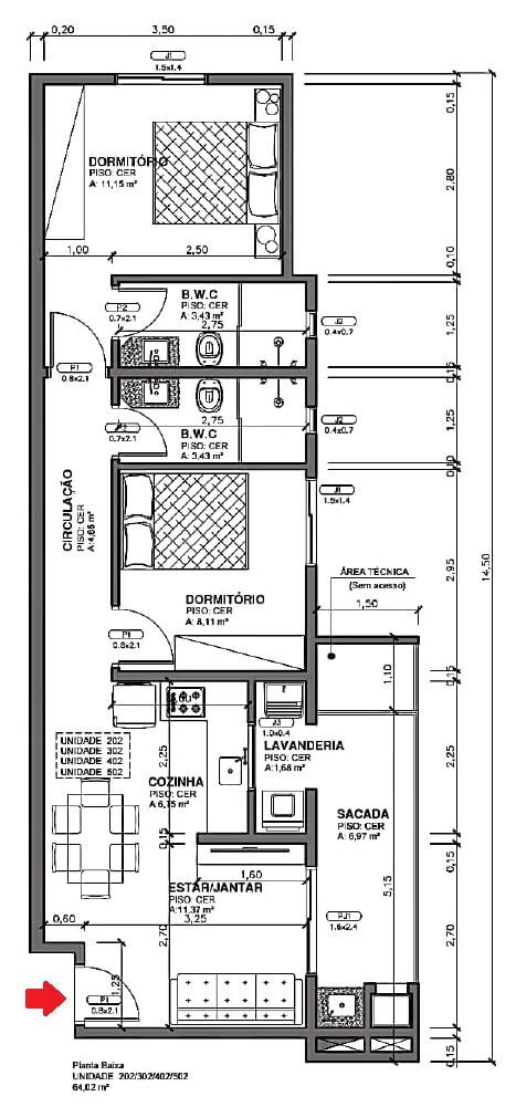 Apartamento à venda com 2 quartos, 64m² - Foto 16