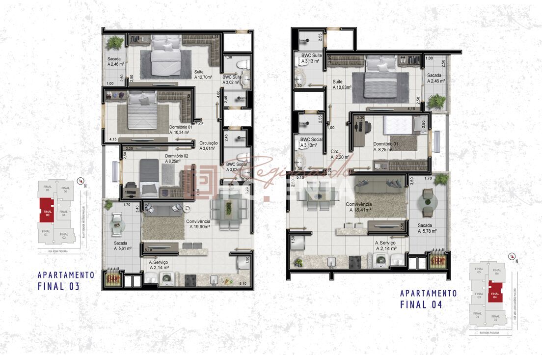 Apartamento, 3 quartos, 84 m² - Foto 8