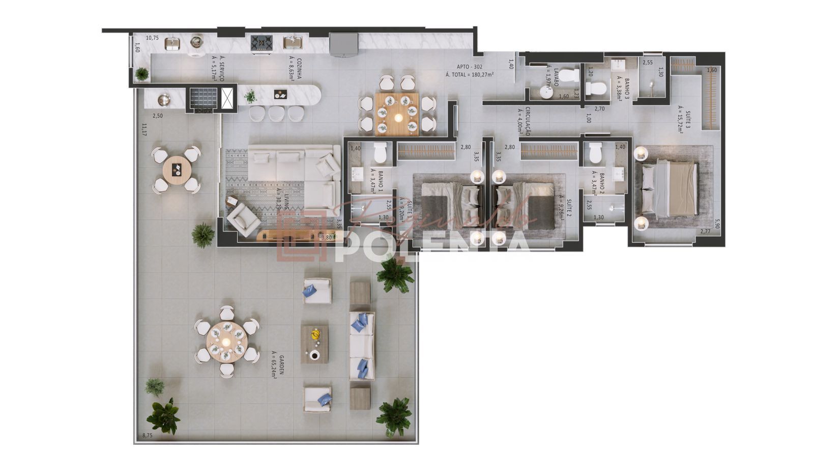 Apartamento, 3 quartos, 125 m² - Foto 18