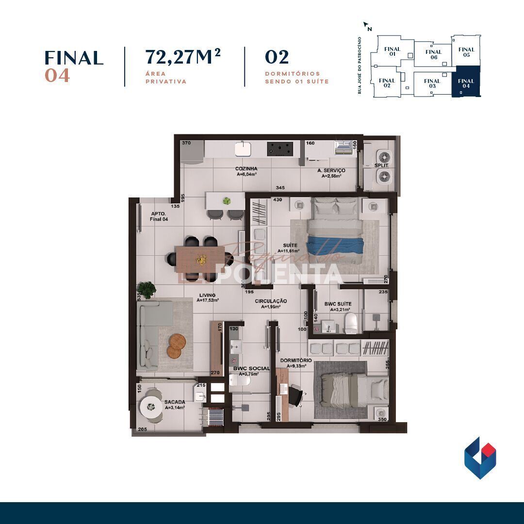 Apartamento, 2 quartos, 75 m² - Foto 14