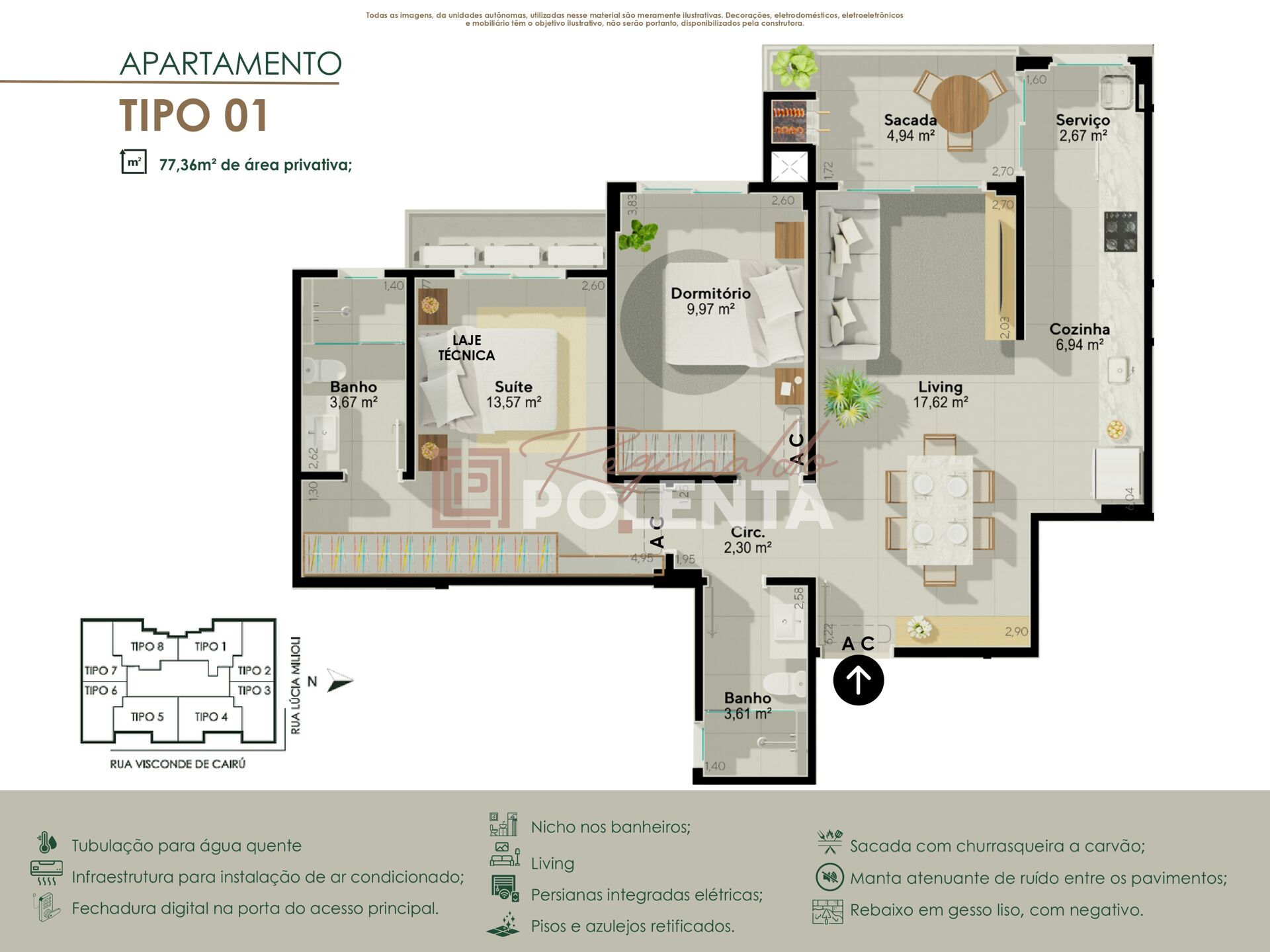 Apartamento, 2 quartos, 74 m² - Foto 11