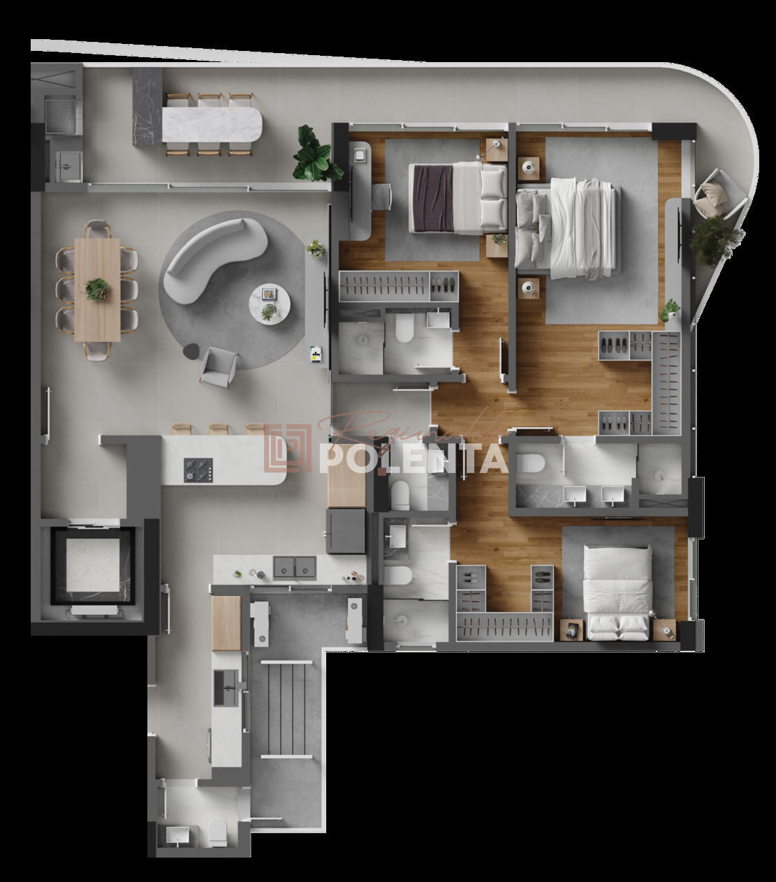 Apartamento à venda com 3 quartos, 168m² - Foto 15